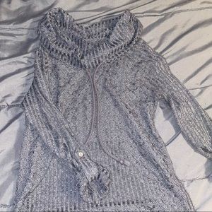 Cowl neck sweater